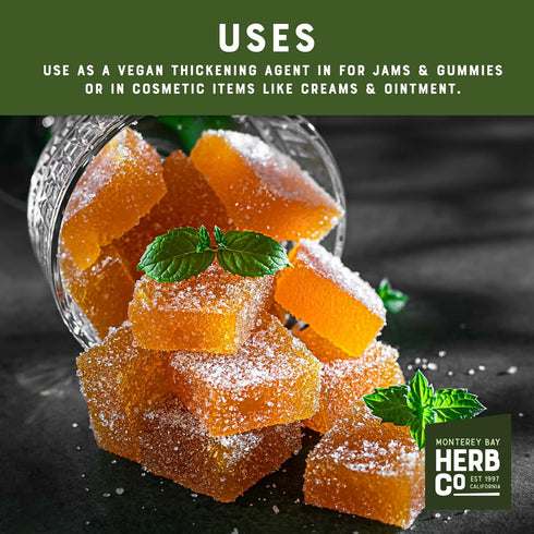 Gummy 1 lb Apple Pectin Powder, by Herb Co, Malus Spp, from China, Vegan Thickening Agent for Jams, Jellies, Candy