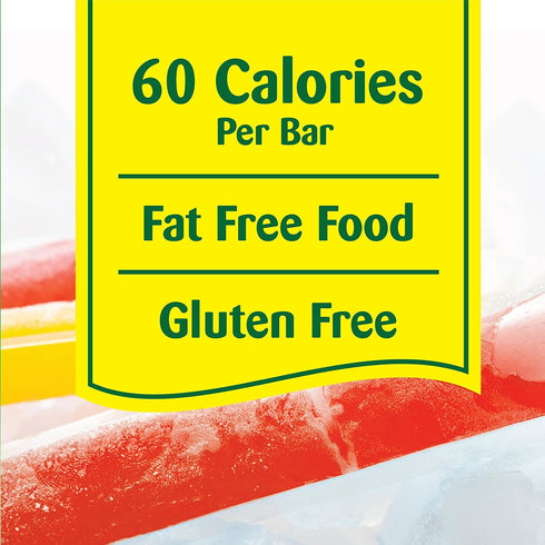 (96ct 2oz Wyler's Authentic Italian Ice, Fat Free Freezer Bars, Assorted Flavors - bars)