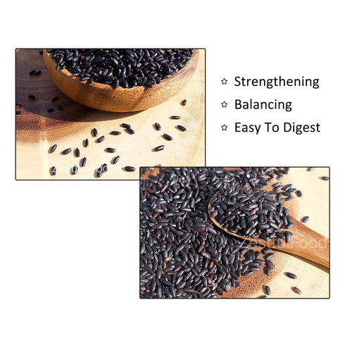 Zestful Foods 2 Lbs Black Rice - Whole Grain, Non-GMO, High Fiber, Low Sugar, - Delicious and Healthy Alternative