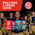 Pack Shellback (12oz, Pack 4) Fire Department Coffee - Gives Back to Firefighters - Rescue Variety - Whole Bean Coffee