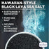 14 Oz Black Lava Hawaiian Sea Salt Infused with Activated Charcoal Hawaiian-Style Black Salt for Seasoning, Grilling