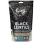 Whole Black Lentils - 16 Oz - Beluga Lentils - Black Masoor