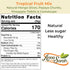 3 Lbs Tropical Fruit Mix, Natural Mango Slices, Papaya Chunks, Pineapple Tidbits & Cantaloupe in Resealable Bag