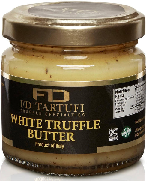FD TARTUFI White Truffle Butter 80g (2.82oz) - (Tuber Borchii) Gourmet Sauce