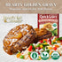 Roads End Organics Golden Organic Gravy Mix - Vegetarian Gravy Packets, Vegan Gravy Powder - 1 Oz (Pack of 12)
