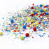 Sprinkle Pop Crash! Boom! Pow! Sprinkle Mix, Red Yellow Blue White Sprinkles for Superhero Themed Birthday