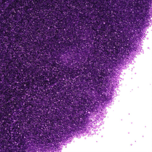YummiGlee 4 oz Purple Sanding Sugar for Baking Edible Sparkling Sugar Sprinkles Coarse Sugar Crystals for Baking