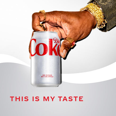 Pack 12 oz, 12 Pack Diet Coke Soda Soft Drink Fridge Cans, fl