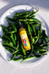Heartbeat Hot Sauce x Laurent Dagenais Salsa Verde: 6 oz Small Batch, Poblano Peppers, Pineapple, Vegan