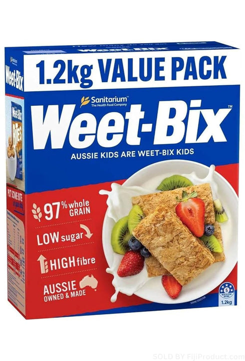 Sanitarium Weet-Bix VALUE PACK - Weet-Bix 97% Whole Grain (1.2kg) By Sanitarium Health Food