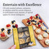 2.10 oz (Pack 4), 80 Sable & Rosenfeld Ready to Fill Party Cups, Mini Pie Shells of Pastry Cups, Sweet or Savory Tartes