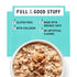 by purely elizabeth. 8 Oz (Pack 6) Purely Elizabeth Vanilla Pecan Superfood Oatmeal, with Collagen, Gluten Free