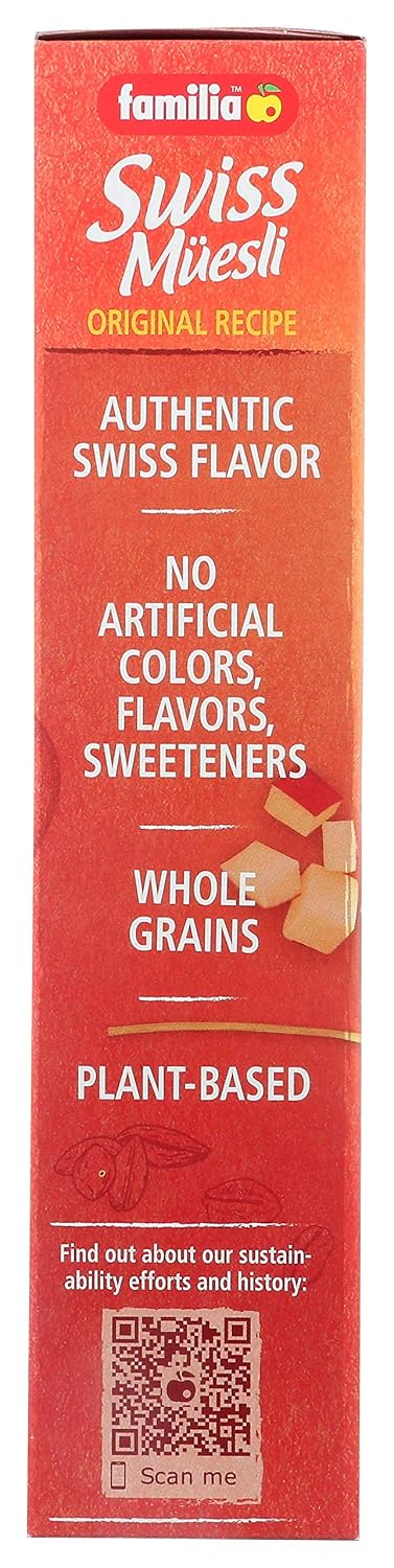 12-Ounce (Pack 6) Familia Swiss Muesli Cereal, Original Recipe, Box