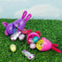 12 Easter Bunny Eggs, Plastic Multicolor Egg Hunt Supplies, Rabbit Ear Details, Total