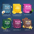 2025 24 100% Pukka Advent Calendar Organic Tea Sampler, Selection of Delightful Black & Green Tea Infusions, Christmas