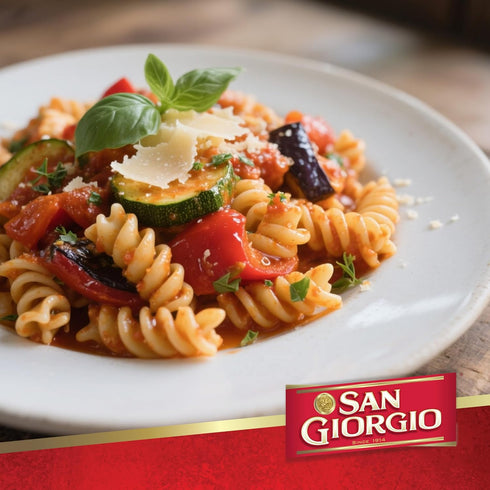 12-Pack (16 oz San Giorgio Rotelle Pasta, Each) Classic Wheel-Shaped Pasta for Fun & Flavorful Dishes