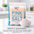 100% (2.5 Lb The Original Salt Company Pink Himalayan Salt, organic, kosher, fine grain, and gluten-free. Perfect