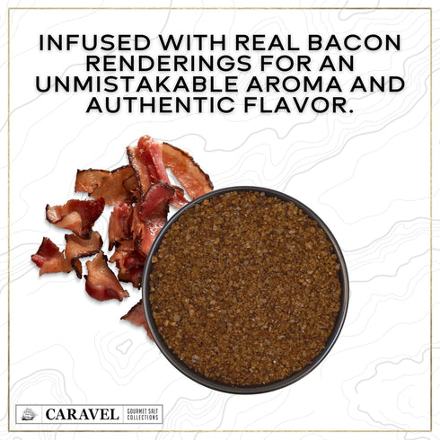 3-Pack Set Smoked Bacon Sea Salt Gift