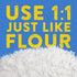 16 oz. 6 Pack Kinnikinnick - All Purpose Flour Blend - Gluten Free, Allergy Friendly Vegan Flour - Boxes