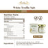 1.06 oz (Pack 1) TartufLanghe White Truffle Salt with Gurande Grey Sea Salt and Real Truffle Slices - Gourmet Italian