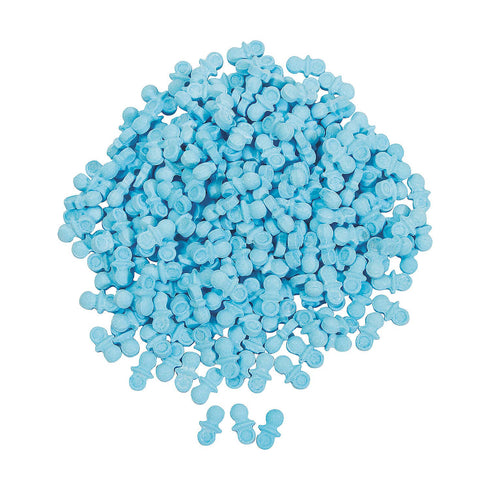 Blue Hard Candy Pacifiers (1lb - 608 pieces) Boy Baby Shower and