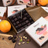 25 Biteyz Choco Turkish Delight, Vegan Candy Gift Box - Chocolate-Covered Assorted Treats with Orange, Pistachio