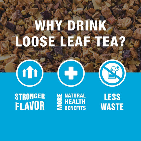 200 16 Tiesta Tea - Nutty Almond Cream, Premium Loose Leaf, Cinnamon Almond Herbal Tea Blend, Non-Caffeinated, Make Hot