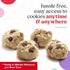 Frozen 80 Count David's Cookies Preformed Cookie Dough Oatmeal Raisin, Ready-to-Bake Cookies