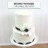 3 Count Global Sugar Art Poppy Anemone Sugar Cake Flowers White with Black Center, by Chef Alan Tetreault