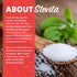 Stevita Organic Stevia Extra Sweet, 0.7 oz Powder - All-Natural, No Calorie Sweetener, 2000 Servings