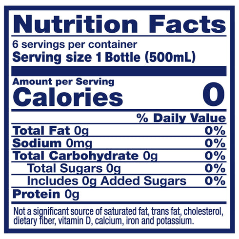 6-Pack, 16.9oz Crystal Geyser Sparkling Natural Alpine Spring Water, Cherry and Other Natural Flavors, Bottles, Zero
