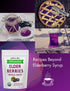 Immunity 2 lb (32 oz) Organic Elderberries Dried Bulk | Whole European Elderberry Dried, Wildcrafted All Natural |