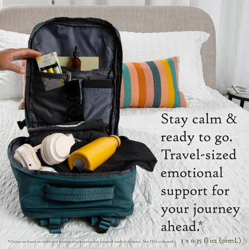 Bach Original Flower Remedies: Ready To Go Kit for Travel Stress - Non-Alcohol Formula, Vegan