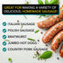 32-38mm, 25 Lbs 1.2-1.5" Pack-2 The Sausage Maker Natural Hog Sausage Casings Edible Casing For Sausage Making, Stuff