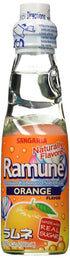 Sangaria Natural Orange Ramune - Single Bottle