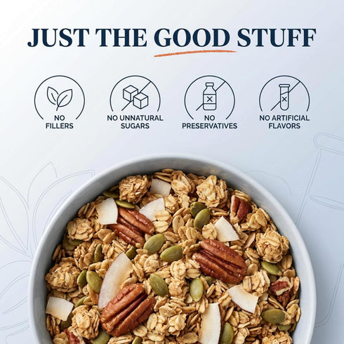 Sweet Diane's 2-Pack (12 oz Sweet Dianes Organic Granola Original Recipe | Each) | Low Sugar, High Fiber, Gluten-Free