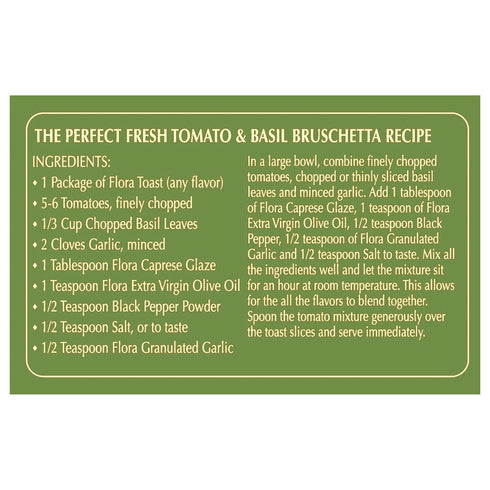5 (36 count) Flora Foods - Italian Hard Toast Grain