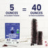 5oz 5oz Jungle Powders Exotic Fruit Flavor Bundle: Organic Mango Powder & Wild Blueberry Powder - Versatile Ingredients