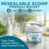 (1 TradeGrade Pure Baking Soda Powder Gallon) Food-Grade Sodium Bicarbonate Powder for Cooking, Cleaning & Deodorizing