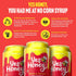 11oz (12-Cans), 100% Yes Honey Soda Strawberry Honey-Sweetened Healthy Soda, Alpha Gal Friendly, Gluten Free, Caffeine