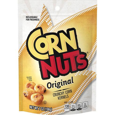 CORN NUTS Original Flavored Corn Kernels, Crunchy Corn Snacks, Snack Box, Variety