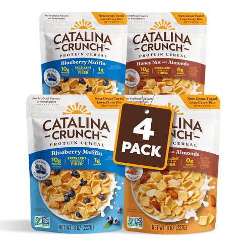 Catalina Crunch Protein Cereal | Breakfast Cereal with 10g of Protein, No
