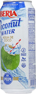 16.91 Oz (Pack 24) Iberia Coconut Water, No Pulp, Fl