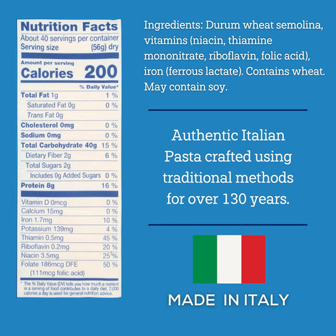 De Cecco 1 5 Lb, Thin Spaghetti No. Pasta, Authentic, Slow Dried, Made with Durum Wheat, Versatile Pasta for Sauces