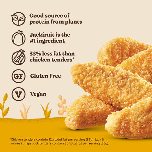 Frozen, 9 Jack & Annie'S, Plant Based Crispy Jack Tenders, Ounce