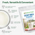 2 lbs Z Natural Foods Goat Milk Powder - Pure Netherlands Full Cream Milk, Powdered Goat Milk, Highly Nutritious, Easy