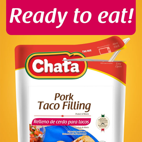 7 OZ Chata Pork Taco Filling Pouch