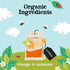 6 Pack, 120 Clipper Tea, Orange & Turmeric, Organic with Licorice Root, Orange Peel and Hibiscus, Plant Based Herbal