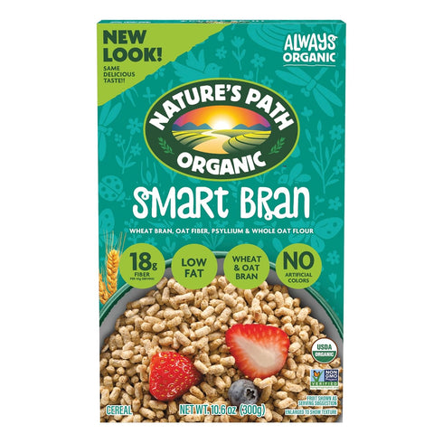 Nature's Path Organic Smart Bran Cereal, 10.6 oz (Pack of 1), 17g
