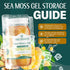 5-in-1 Pack 1 TrueSeaMoss Sea Moss Gel Made in USA Formula Wildcrafted Seamoss, Ashwagandha & Jarred Vegetables